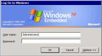 Login-Screen von Windows XPe